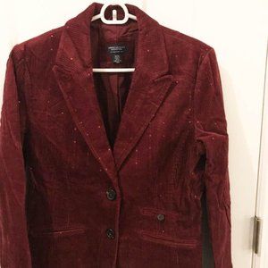 American Eagle Dark Red Blazer